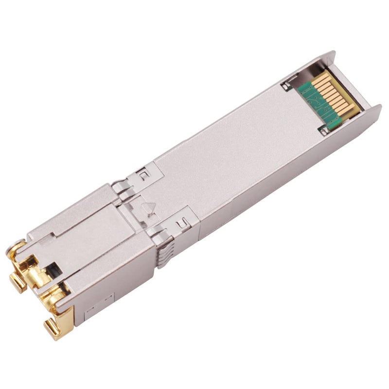 Wiitek 10Gb SFP+ to RJ45 Modules, 1.25G/2.5G/5G/10GBase-T Ethernet to SFP+ Transceiver Compatible for Cisco SFP-10G-T-X, Ubiquiti, Netgear AXM766, Mikrotik S+RJ10, Unifi (Cat 6a/7 or Better, 30-Meter) - Image 2